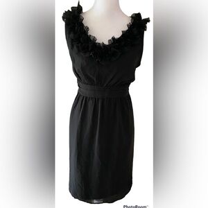 liz Lange maternity little black dress